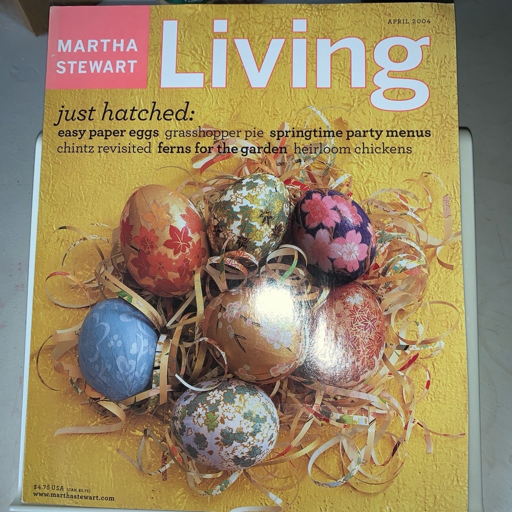 April 2004 Martha Stewart Living Magazine